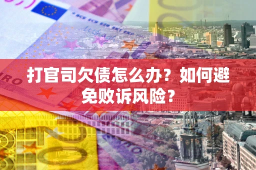 北京打官司欠债怎么办？如何避免败诉风险？