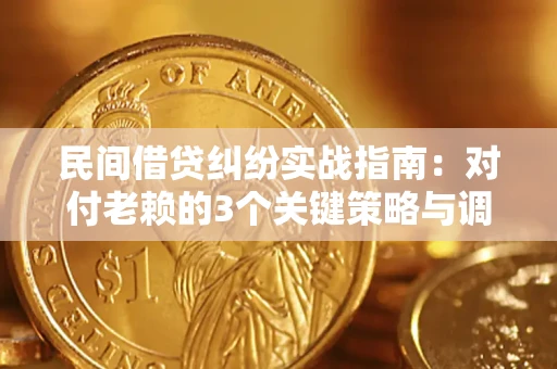 北京民间借贷纠纷实战指南：对付老赖的3个关键策略与调解盲区解析