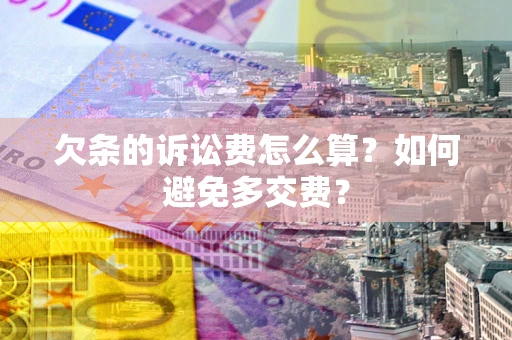 北京欠条的诉讼费怎么算？如何避免多交费？