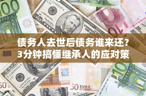 北京债务人去世后债务谁来还？3分钟搞懂继承人的应对策略