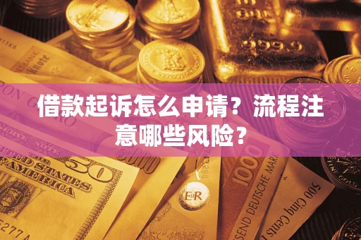 北京借款起诉怎么申请？流程注意哪些风险？