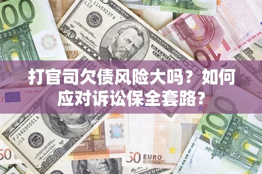 北京打官司欠债风险大吗？如何应对诉讼保全套路？