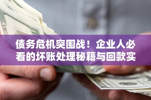 北京债务危机突围战！企业人必看的坏账处理秘籍与回款实战指南